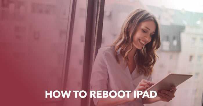 a featured blog image for an article about how to reboot iPad