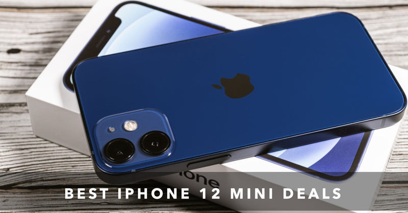A featured Shopify blog image for an article about the best iPhone 12 mini deals at ur.co.uk