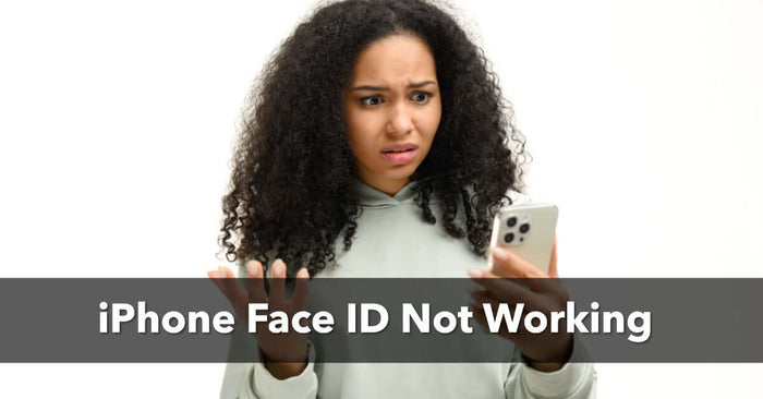 a featured blog image for an article about iPhone Face ID not working