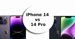 A feature image about iPhone 14 vs 14 Pro.