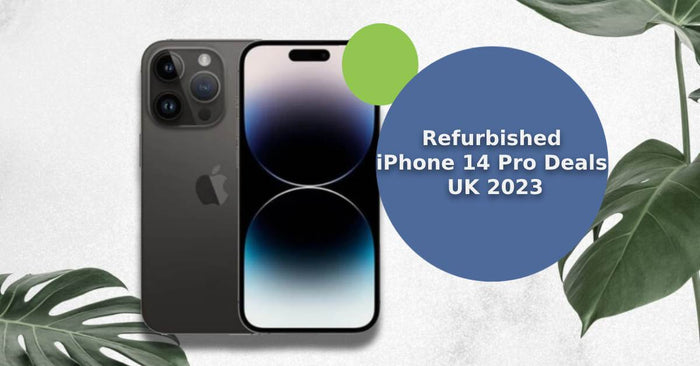 A feature image saying, 'refurbished iPhone 14 Pro deals'.