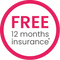 FREE 12 Month Award Winning Insurance - with any device purchase only
